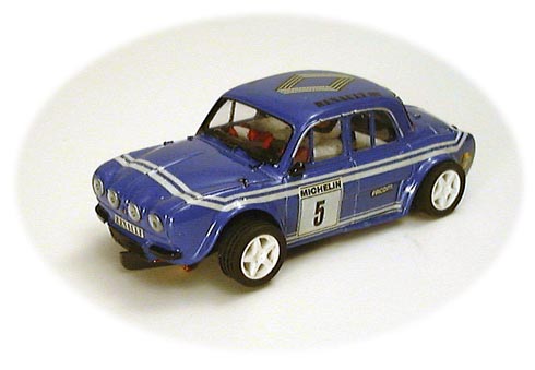 TEAMSLOT Renault Dauphine blue